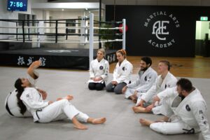 Brazilian Jiu-Jitsu class at ACE Martial Arts in Rockdale